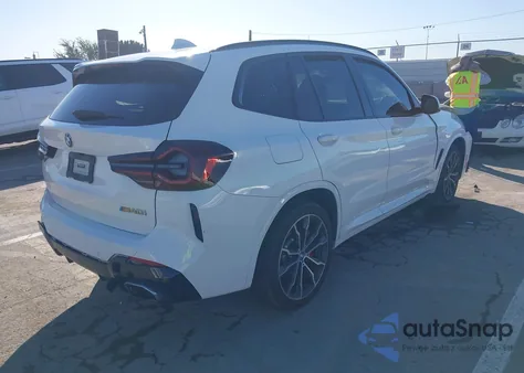 2022 BMW X3 Sdrive30I z USA, uszkodzony, nr VIN 5UX43DP05N9L16095
